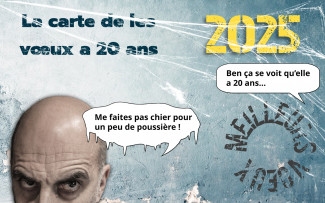 La carte de les voeux 2025