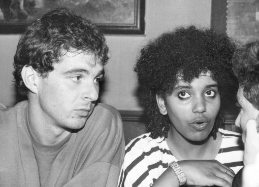 Bill et Lucie lors de la tournée allemande.