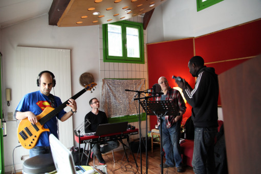 Jérôme, Christophe, Charles et Diogal