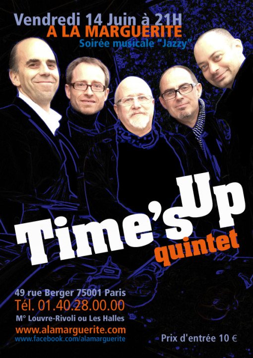 Affiche du concert à la Marguerite